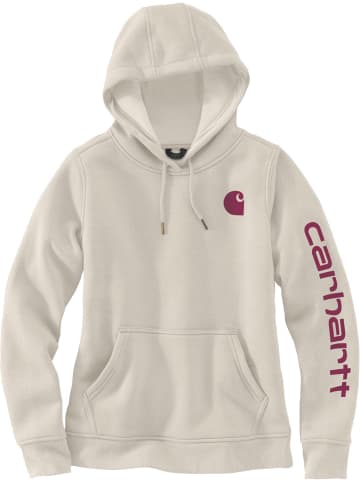 CARHARTT  Graphic Kapuzensweatshirt in weiß/lila