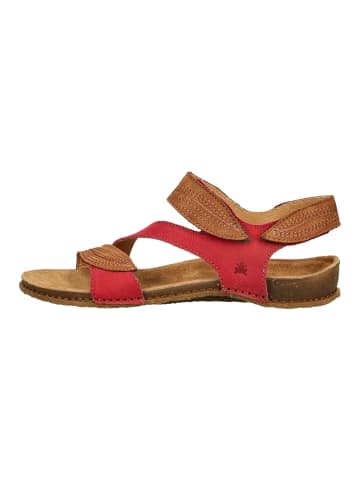 El Naturalista Sandalen in Rot/Braun