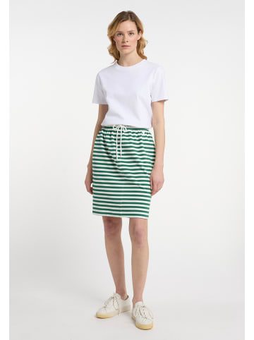 DreiMaster Damen Rock in Grün Weiss
