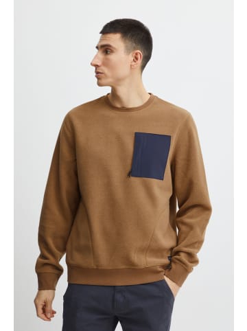 BLEND Sweatshirt Sweatshirt in Braun