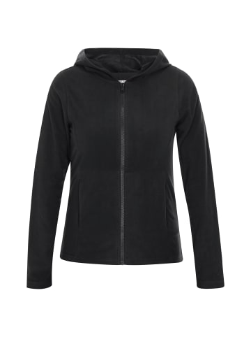 myMO ATHLSR Damen Fleecejacke in Schwarz