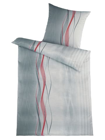 Carpe Sonno Seersucker Bettwäsche in Grau