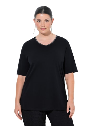 Ulla Popken Shirt in schwarz