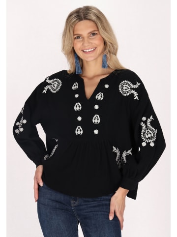 usha FESTIVAL Damen Bluse in Schwarz