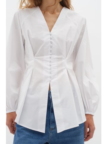 InWear Langarm-Bluse HelveIW Feminine Form in Pure White