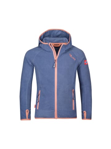 Trollkids Fleecejacke Sandefjord in lotus blue/dahlia