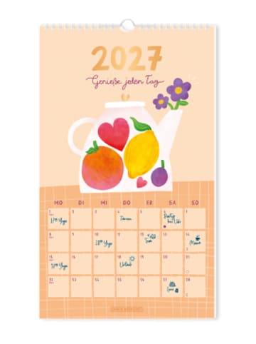 Grafik Werkstatt/Becker & Becker Kalender - Wandkalender 2027 Genieße jeden Tag