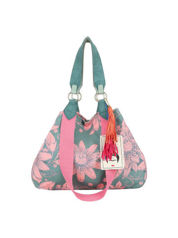 Fritzi aus Preußen Fritzi x Frida Kahlo Limited Bloom Handtasche 43 cm bloom green