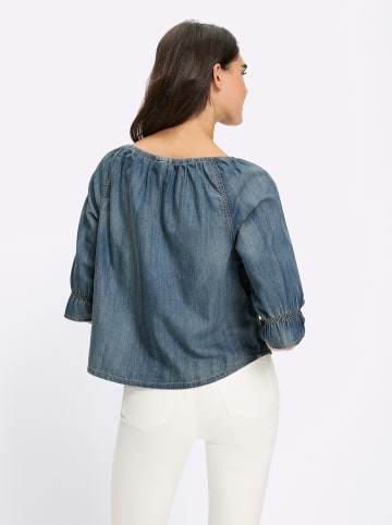 Heine Bluse in blue-bleached