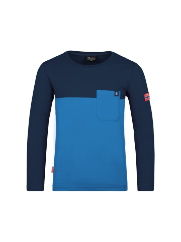 Trollkids Longsleeve Bergen in navy/blue