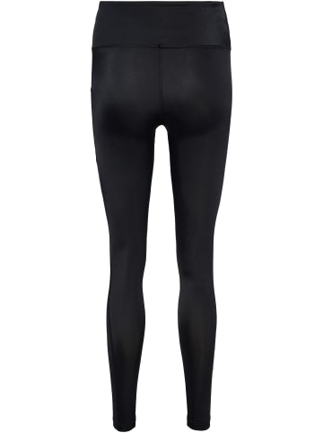 Hummel Hummel Leggings Hmlte Training Damen Dehnbarem Feuchtigkeitsabsorbierenden in BLACK