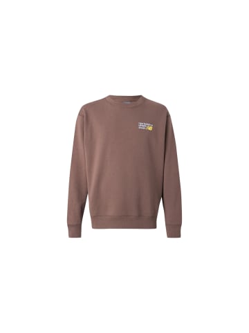 New Balance Sweatshirt MT41547 Braun