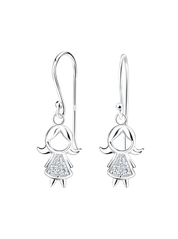 Alexander York Ohrringe MÄDCHEN in 925 Sterling Silber, 2-tlg.