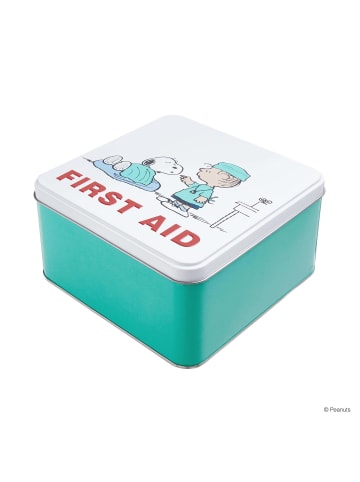 Butlers Dose First Aid Doctor L 18 x B 18cm PEANUTS in Weiß-Bunt