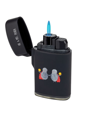 Mr. & Mrs. Panda anzünder Sternzeichen Zwilling ohne Spruch in Schwarz