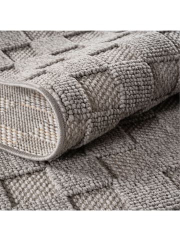 Teppich Boss Kurzflor Teppich Helix 2203, rechteckig - Silber