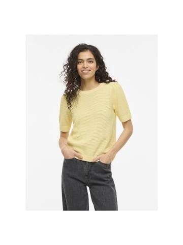 Vila Pullover in pastel yellow