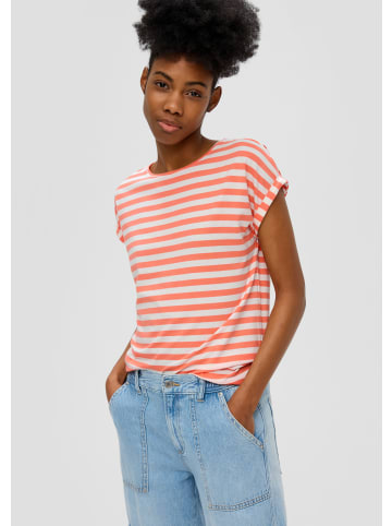 QS T-Shirt in 23G0_orange