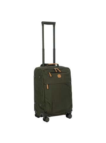BRIC`s X-Collection 4 Rollen Kabinentrolley 55 cm olivgruen