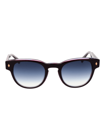 Bulget Männer Sonnenbrille Panto Lila