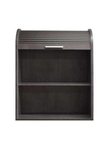 58 aufm Kessel JALOUSIESCHRANK Eada 69 x 44 x 85 Rollladenschrank Graphit/Graphit