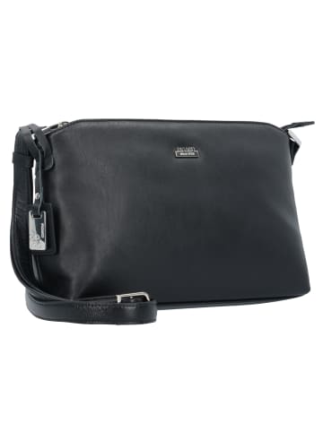 PICARD Really Umhängetasche Leder 26 cm in schwarz