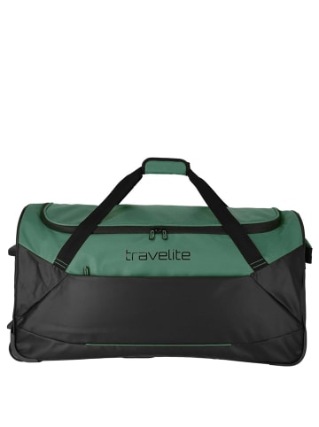 travelite Basics - Rollenreisetasche Plane 97L 71 cm (weiß) in grün
