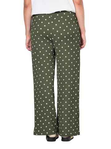 Schlupfhose in dunkel khaki