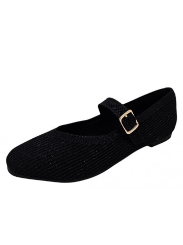 La Strada Spangenballerina  in Schwarz