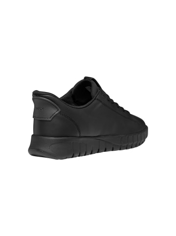 Geox Flextride Plus-Sneaker aus Leder Schwarz