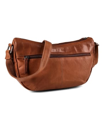 Greenburry Fiorentina Umhängetasche Leder 34 cm tan