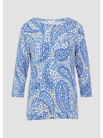 s.Oliver T-Shirt in 55A0_royalblau