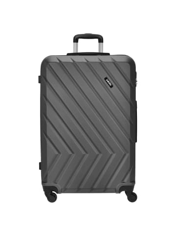 PAKLITE Quick - 4-Rollen-Trolley L 74 cm (grau/anthrazit) in grau/anthrazit