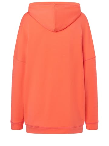 super.natural Merino Hoodie in orange