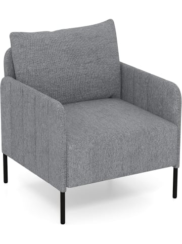 COSTWAY Sessel Wohnzimmer in Grau