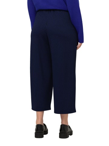 Ulla Popken Culotte in titan blau