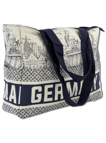 Robin Ruth Robin Ruth Schultertasche navy, beige ca. 36cm