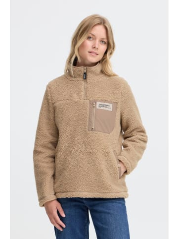 Oxmo Plüschjacke OXABBY in Natur