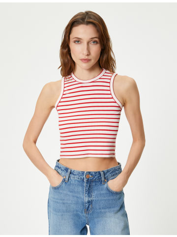 KOTON Tanktop in Rot Gestreift