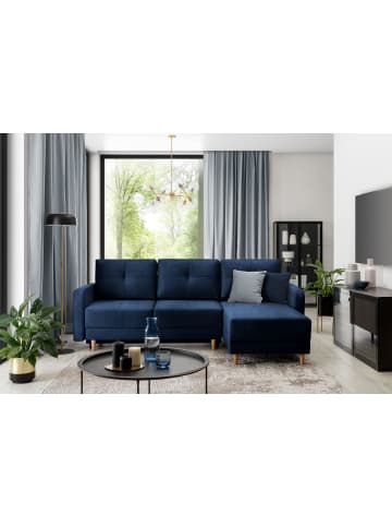 MF Design Roxana in Navyblau -  (L) 165 x (B) 240 x (H) 90 cm
