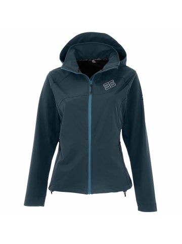 Maul Sport Softshelljacke Gaisspitze mit Kapuze in Petrol