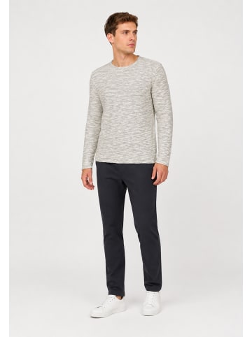 Eight2Nine Klassischer Pullover Gestrickt Rundhals Langarm in Beige-3