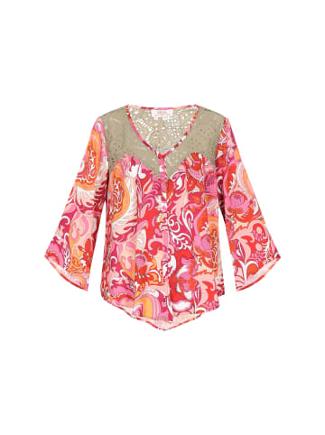 usha FESTIVAL Women Blouse in pink multicolor