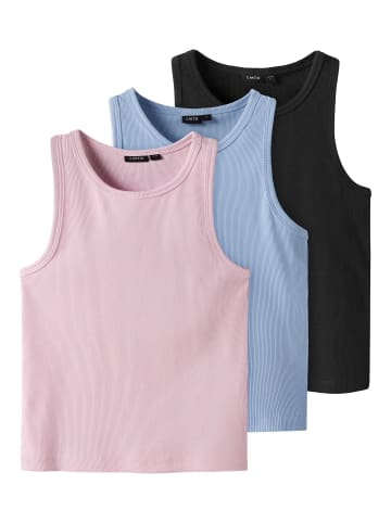 name it 3er-Pack Tanktop in Pink Tulle