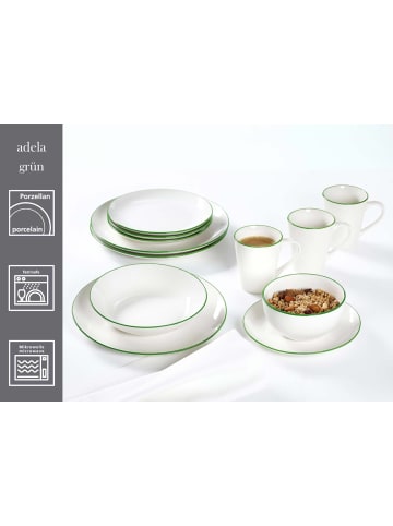 Ritzenhoff & Breker 12er Set Tafelservice Adela in grün