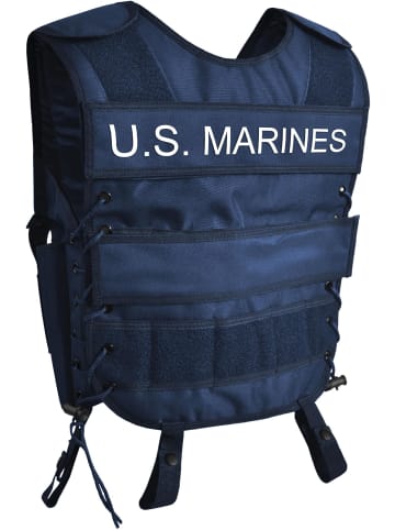 Normani Outdoor Sports Weste mit abnehmbarem Klett-Patch Tac Charge-V in U.S. MARINES