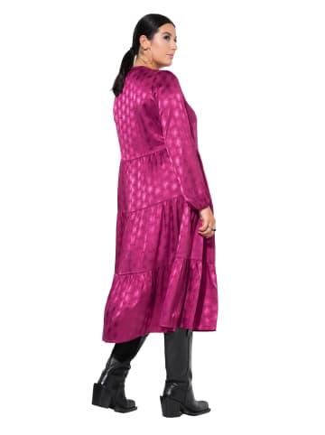 Studio Untold Midikleid in brombeere