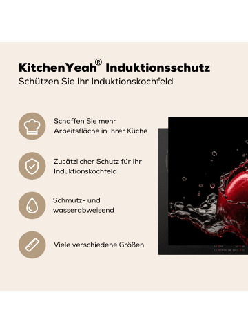 KitchenYeah Herdabdeckplatte Rote Kirschen