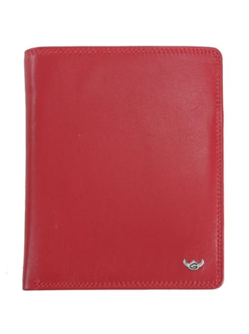 Golden Head Polo Geldbörse II 10 cm Leder in rot