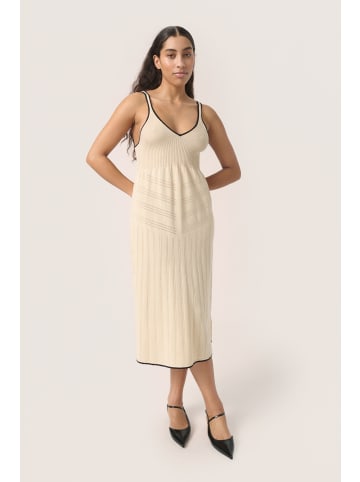 Soaked in Luxury SLJuliane Dress A-shape in Sandshell